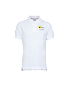 Piquet med brodert logo